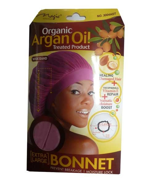 Magic Collection Organic Argan Oil Treated Product Bonnet 3004AST