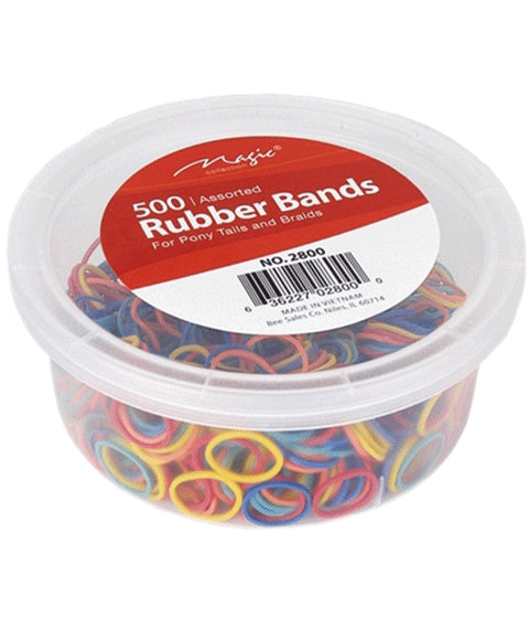 Magic Collection Rubber Bands Assorted